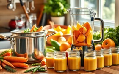 mixed vegetable baby puree