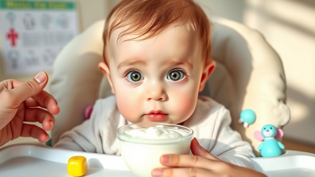 monitor for yogurt allergies