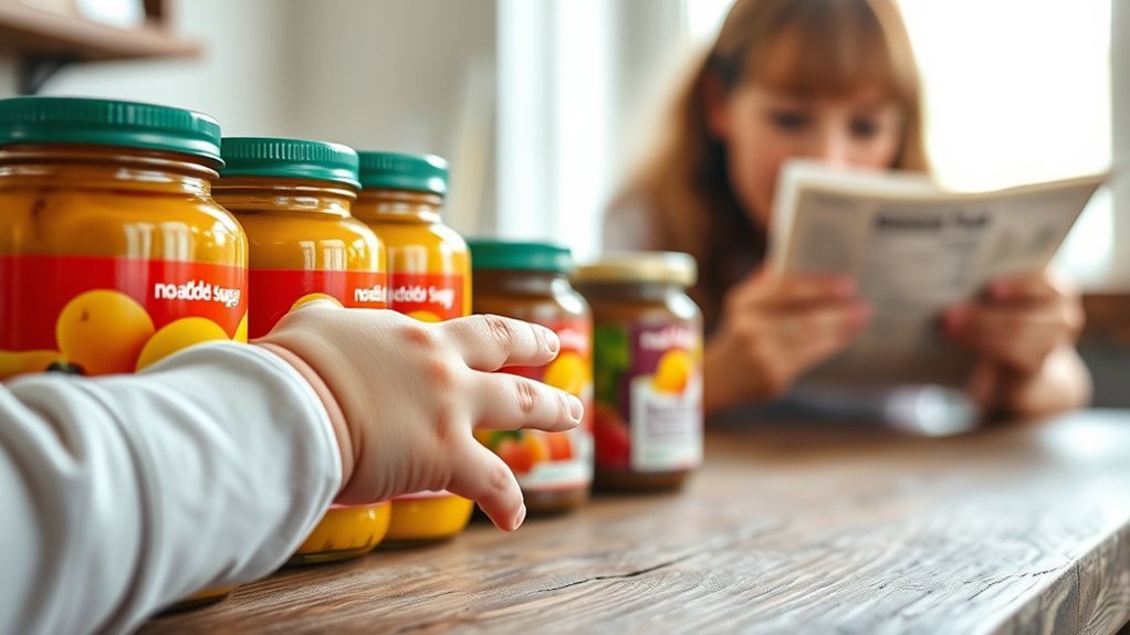 monitor sugars and serving sizes