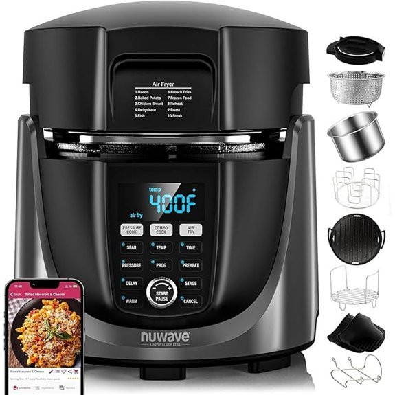 Nuwave Duet Multicooker Air Fryer & Pressure Cooker