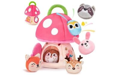 mushroom house baby toys