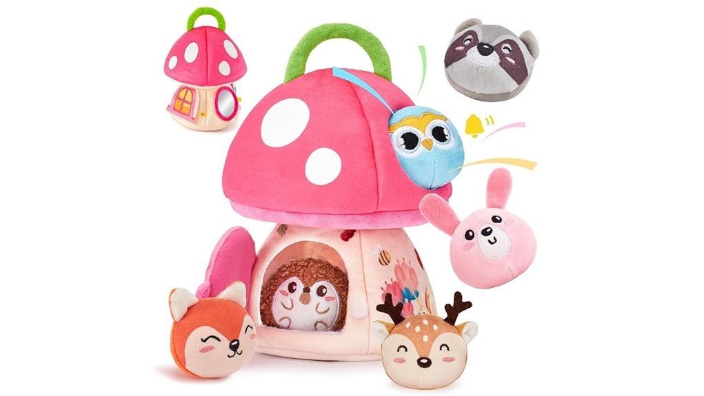 mushroom house baby toys