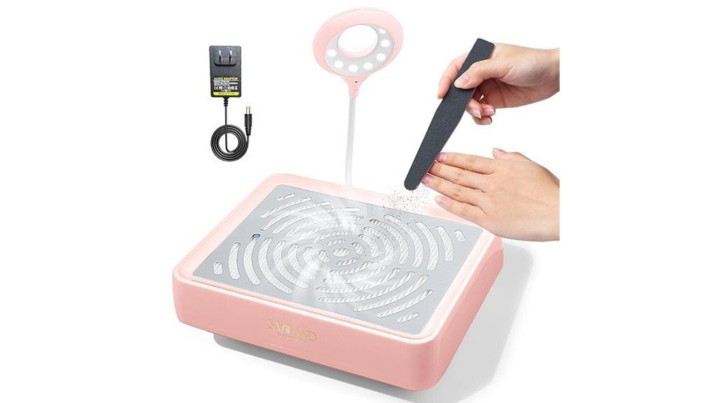 nail dust collector lamp