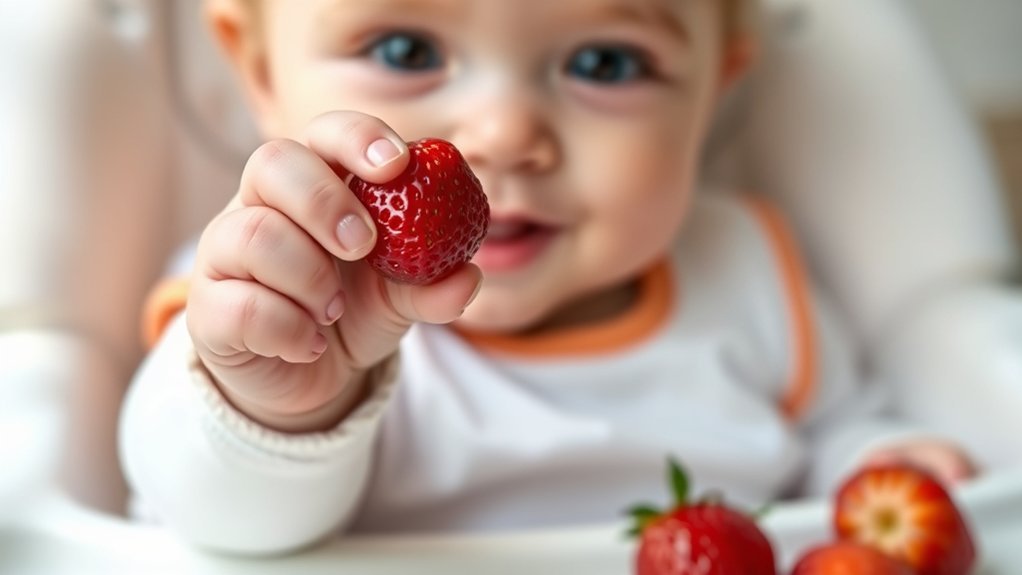 nutrient rich strawberries for babies