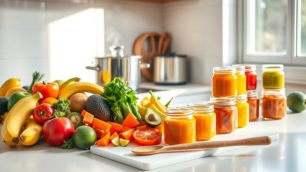 nutritious baby food preparation