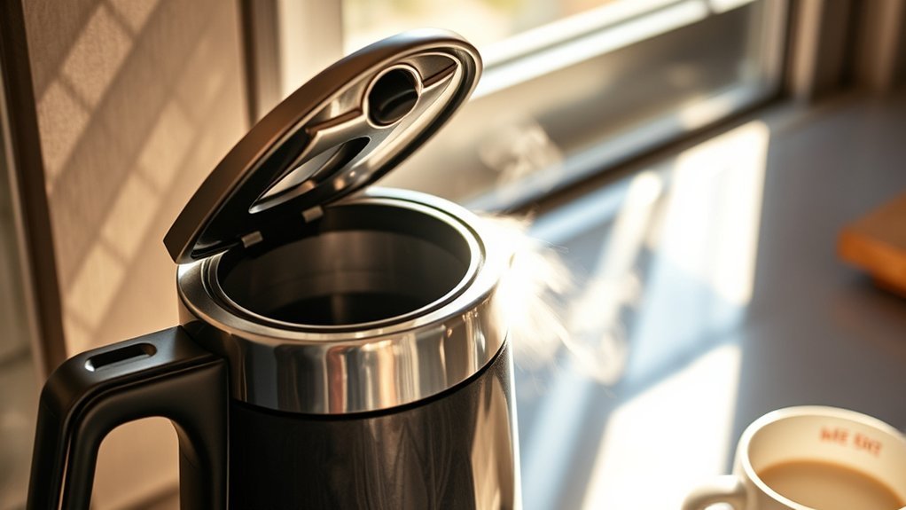 open lid prevents mold