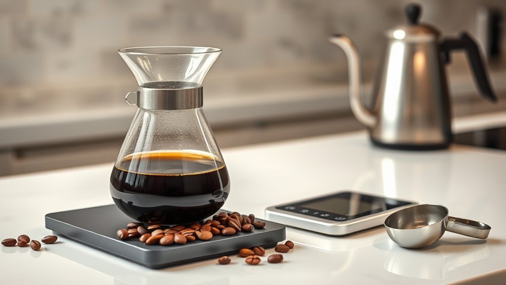 optimal coffee brew ratios