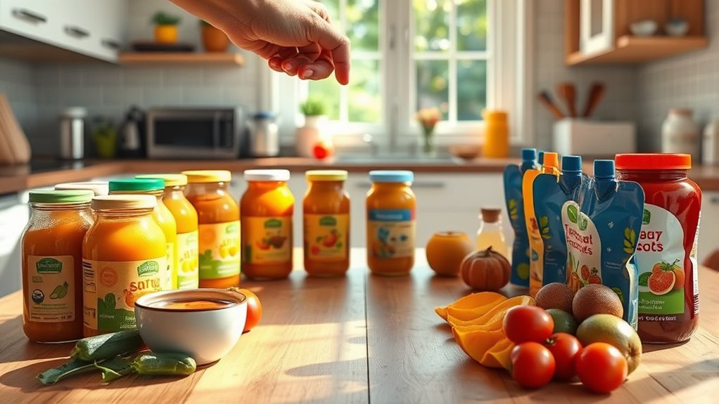 organic vs conventional baby foods