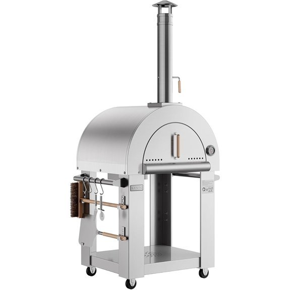 Wood Fire Pizza Oven for Outdoor Cooking