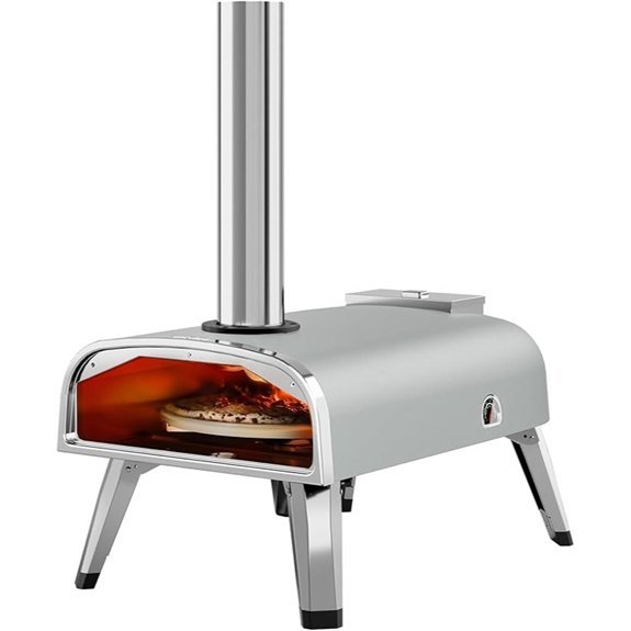 aidpiza Outdoor Wood Fired Pizza Oven (12)