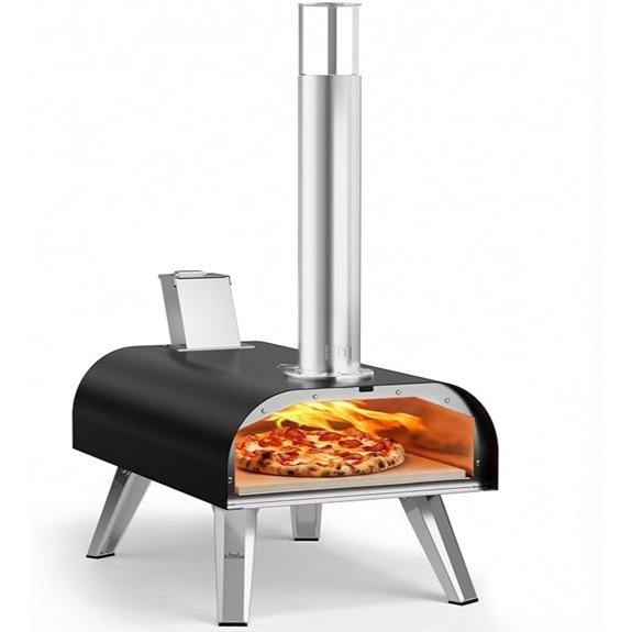 BIG HORN OUTDOORS 12 Woodfire Pizza Stone Oven