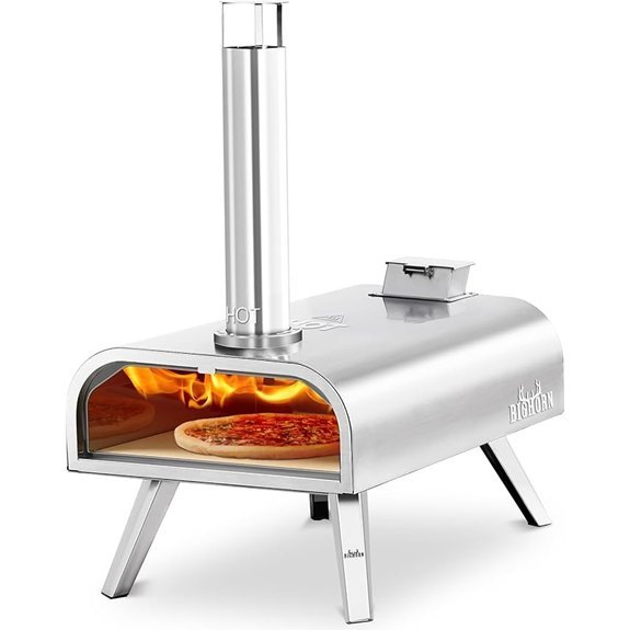 BIG HORN OUTDOORS 16 Woodfire Pizza Stone Oven