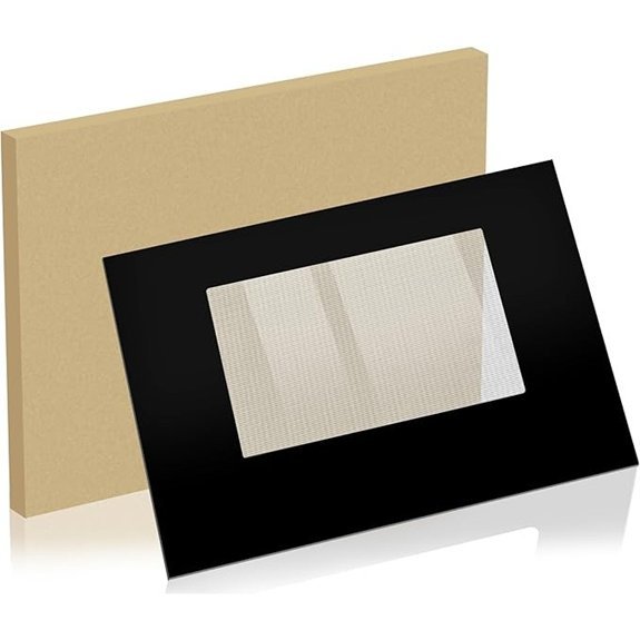 WPW10409946 Range Oven Door Glass Replacement