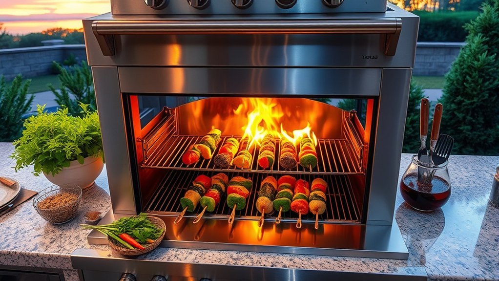 ovens for grilling enthusiasts
