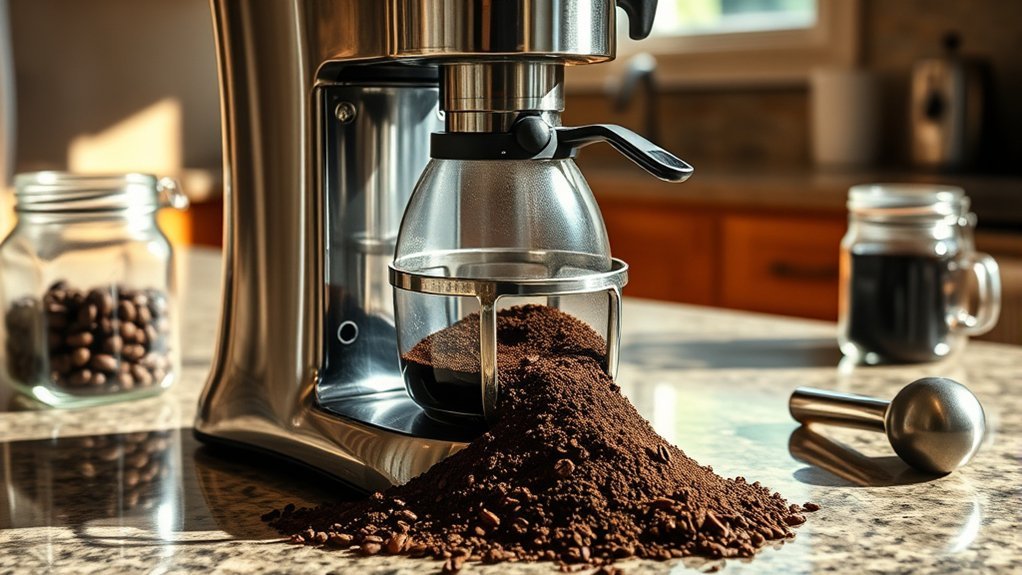 overflowing coffee grounds solutions