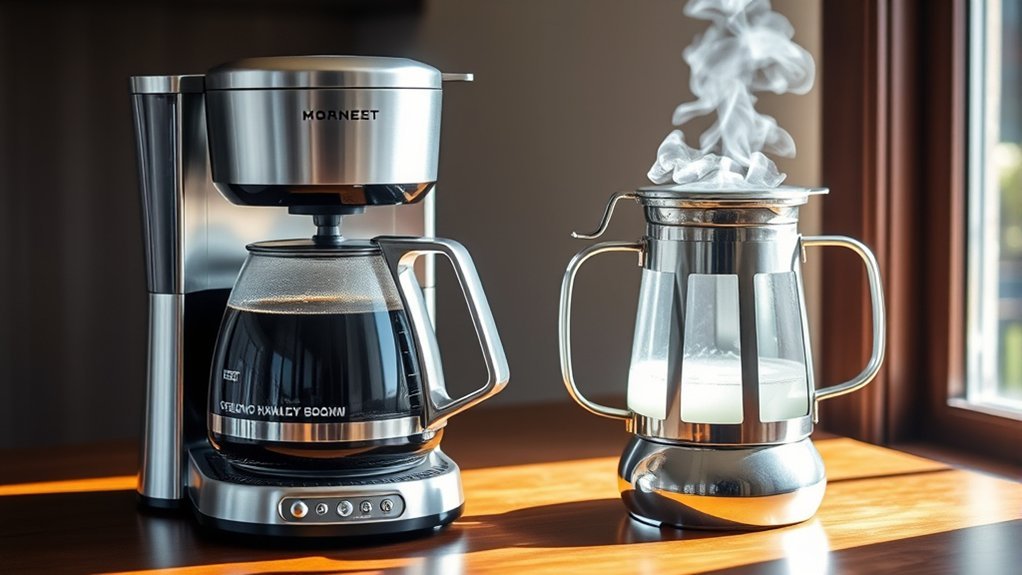percolator versus drip coffee