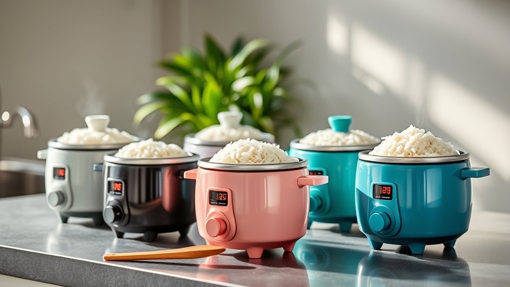 perfectly fluffy rice cookers