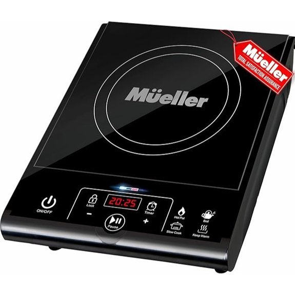Mueller RapidTherm Portable Induction Cooktop 1800W
