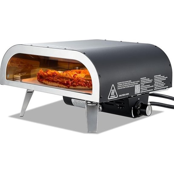 VEVOR 12 Inch Portable Propane Outdoor Pizza Oven