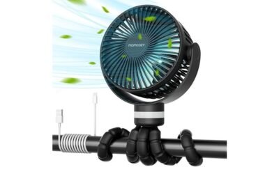 portable stroller fan review