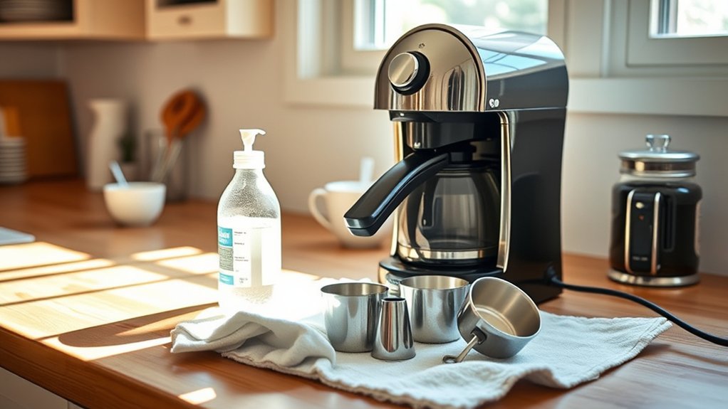post cleaning coffee maker maintenance