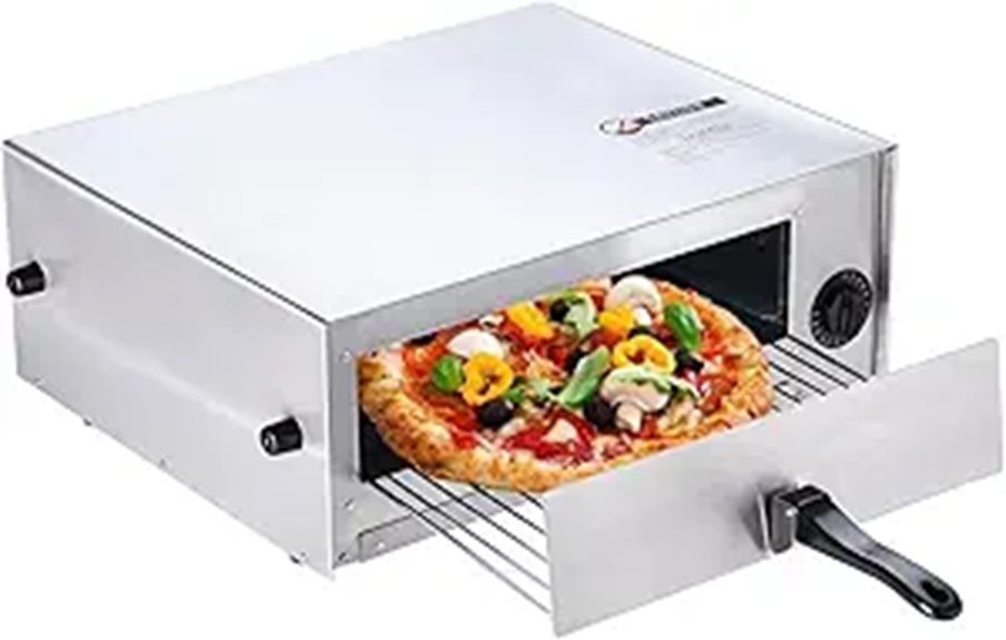 GOFLAME 1450W Electric Pizza Oven for Home & Restaurant