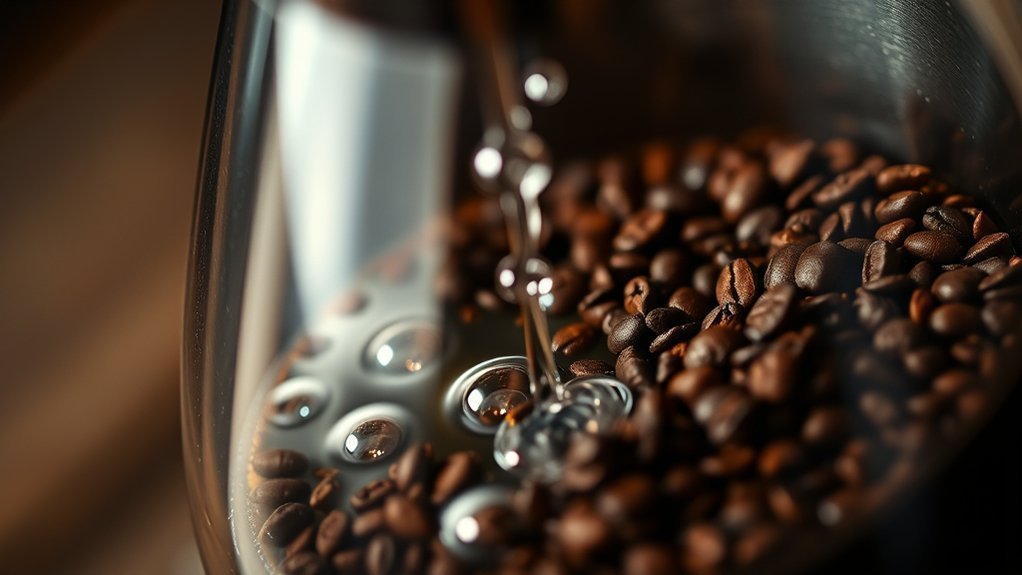 pre infusion timing and technique