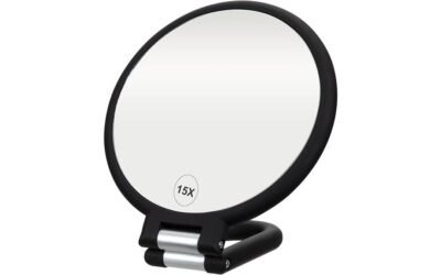 premium handheld magnifying mirror