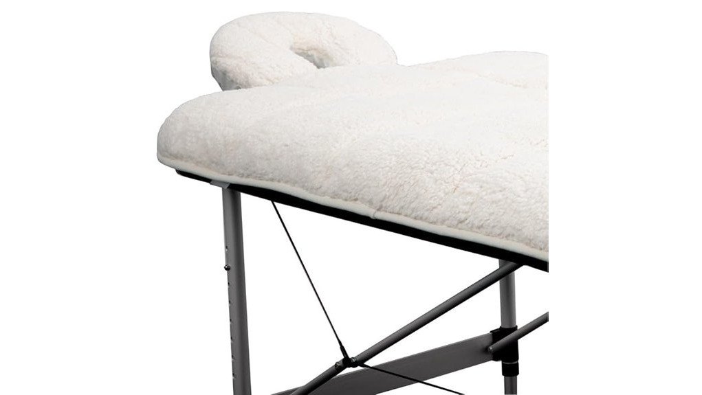 premium quilted fleece table pad