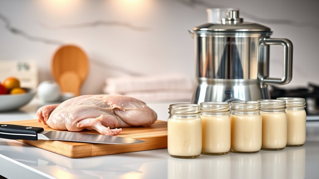 prepare homemade baby meat