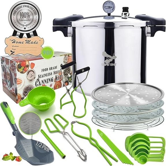 Supa Ant 23 Qt Pressure Canner Starter Kit