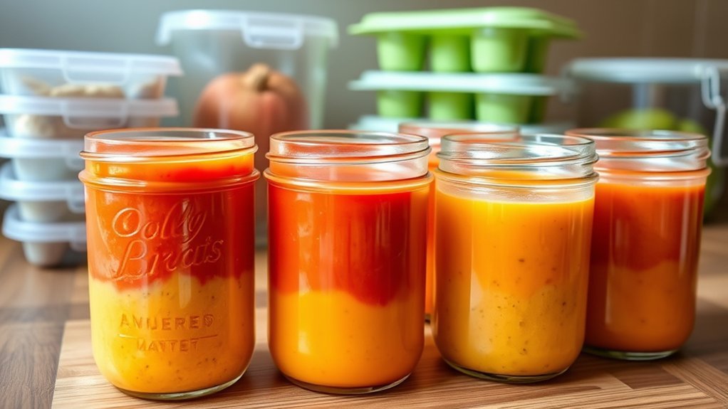 prevent baby food separation