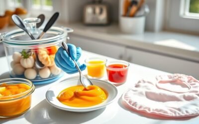 prevent bacterial contamination while feeding