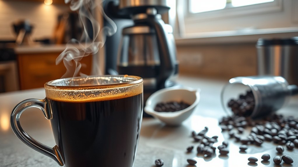 prevent burnt coffee issues
