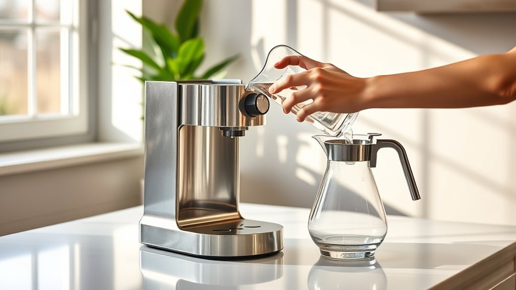 priming coffee maker process