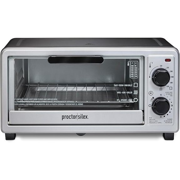 Proctor Silex 4 Slice Countertop Toaster Oven