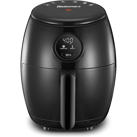Elite Gourmet 2.1Qt Programmable Hot Air Fryer