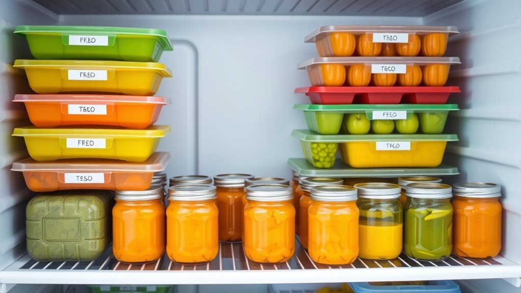 proper baby food storage
