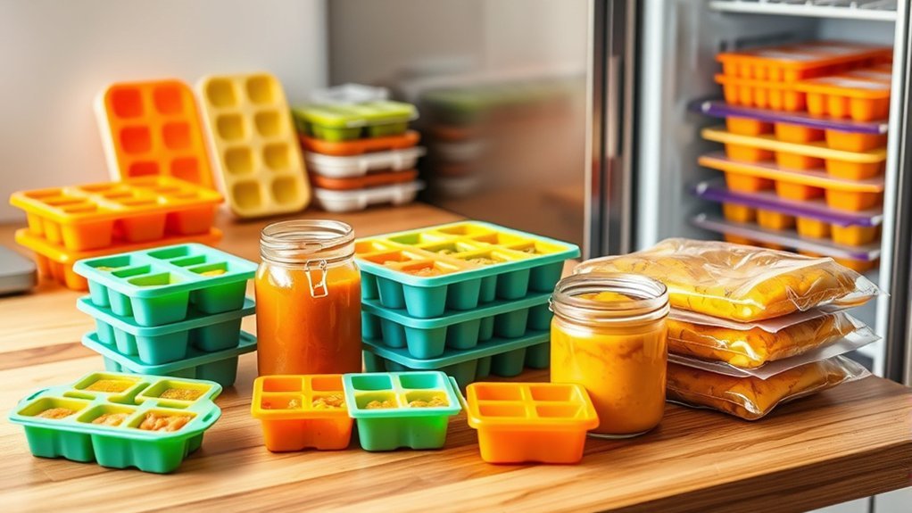 proper storage and freezing