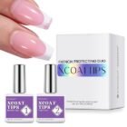 protective french tip solution