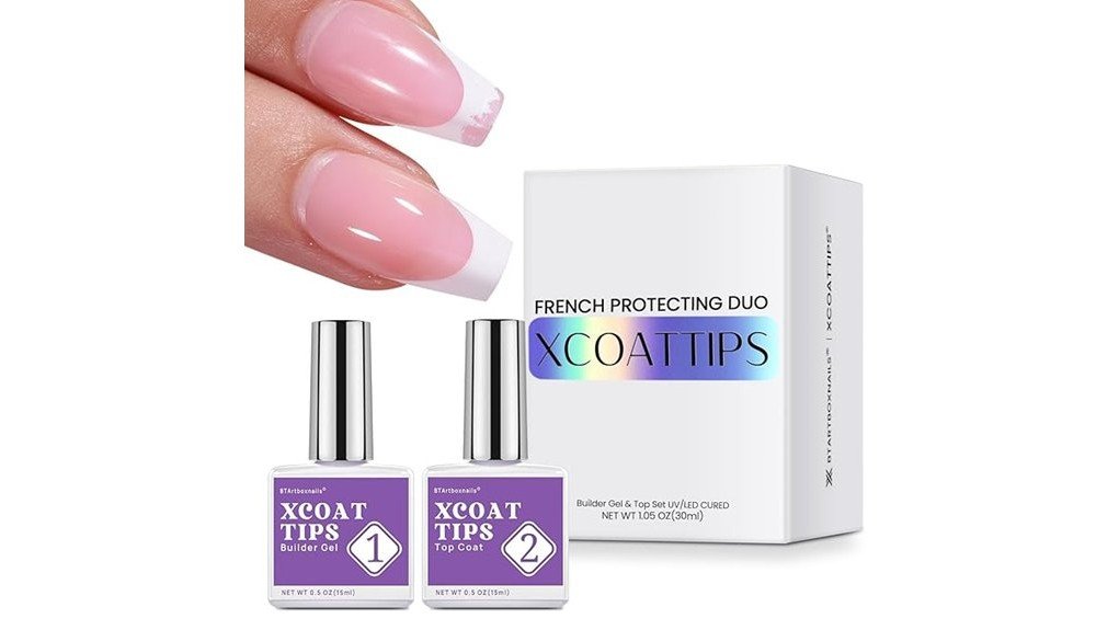 protective french tip solution