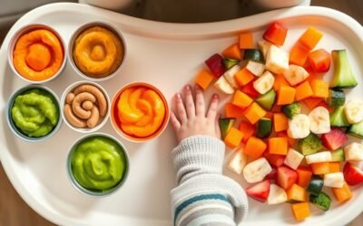 purees versus baby led weaning