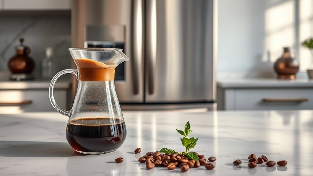 refrigerate brewed coffee freshness