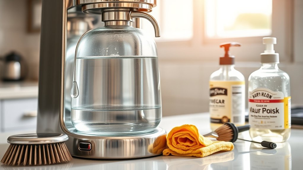 regular cleaning ensures freshness