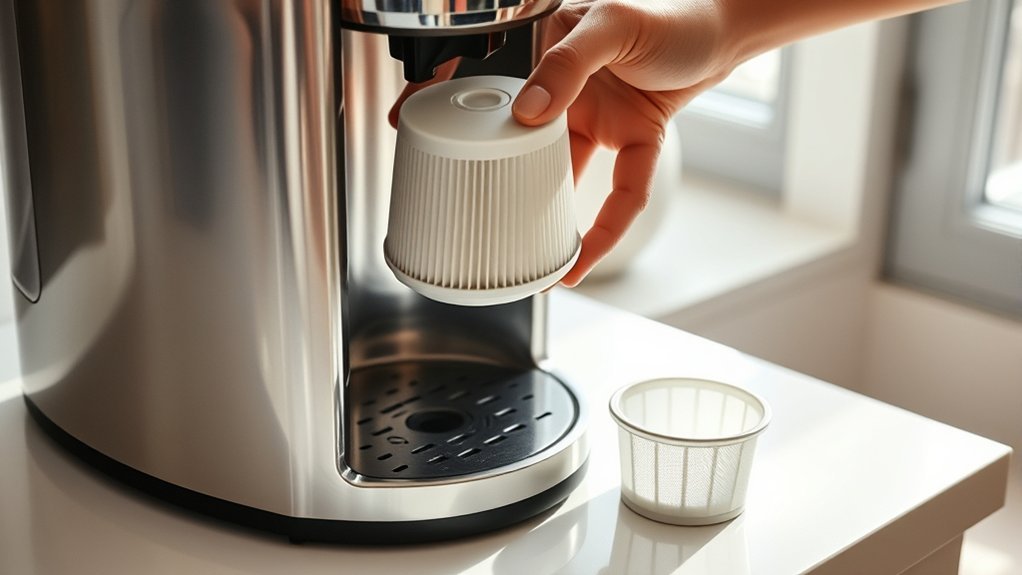 regular coffee filter maintenance