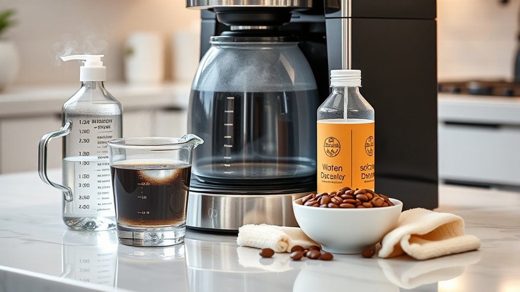 regular coffee maker descaling