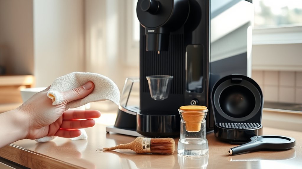 regular nespresso machine cleaning