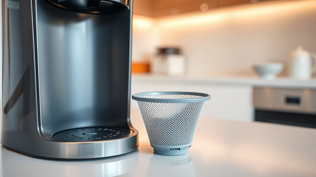 remove and clean k cup