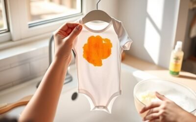 remove baby food stains