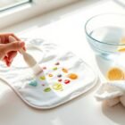 removing baby food stains